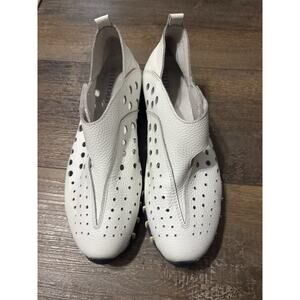 Litfoot Women's Leather Golf Comfort Shoe 38 7.5 White